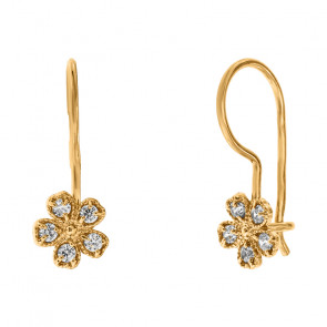 Earrings with loop lock с1505